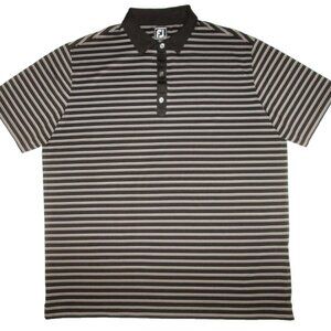 FootJoy FJ Athletic Fit Striped Polo Shirt XXL